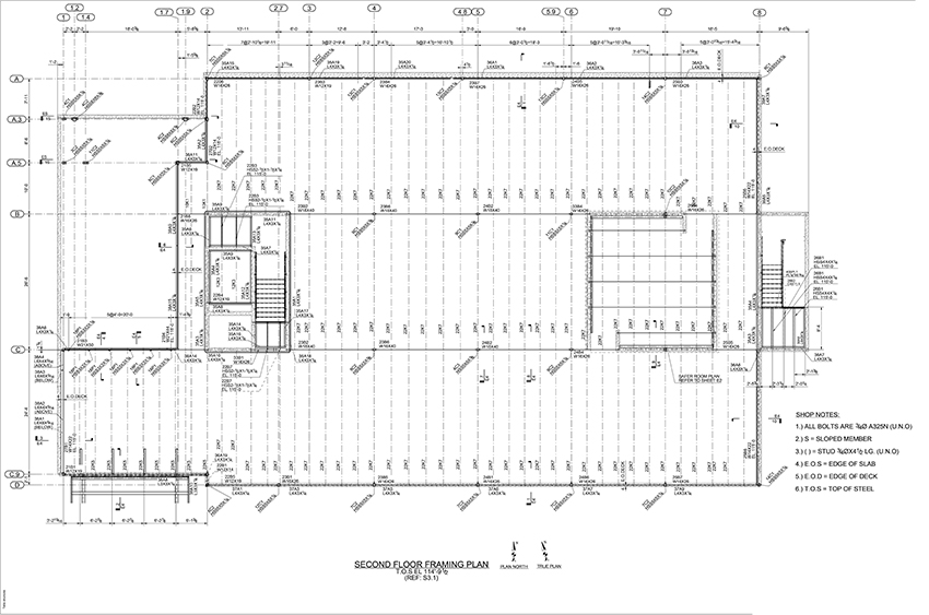 Mds Structural Steel Drawings Examples Project Pg4