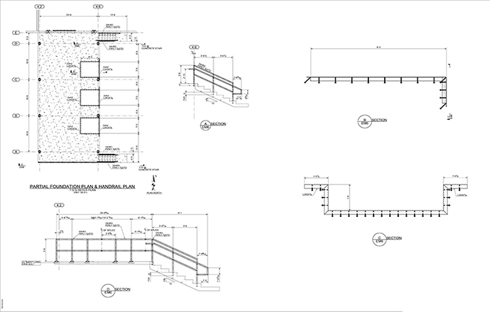 Steel Railing Details 01