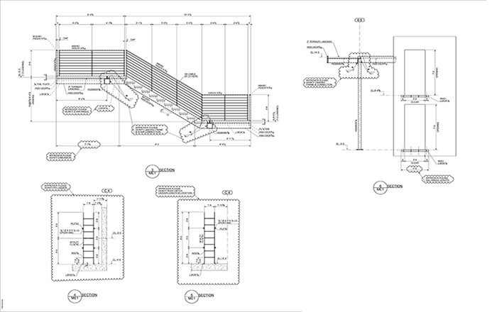 Steel Stair Details MultiLine Rails 02