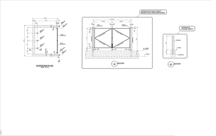 Structural Steel Detailing Drawing 07